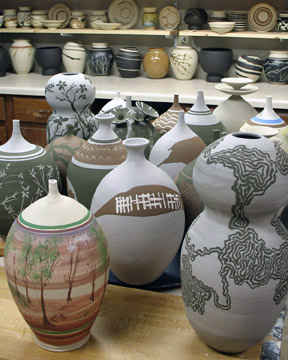 Fired pottery
